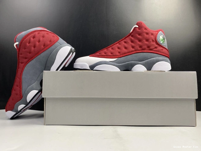 Air Jordan Red Grey Retro 13 414571-600 Gym Flint 0806